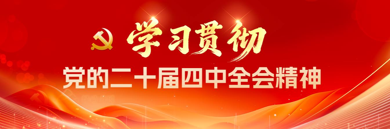 学习贯彻党的二十届四中全会精神